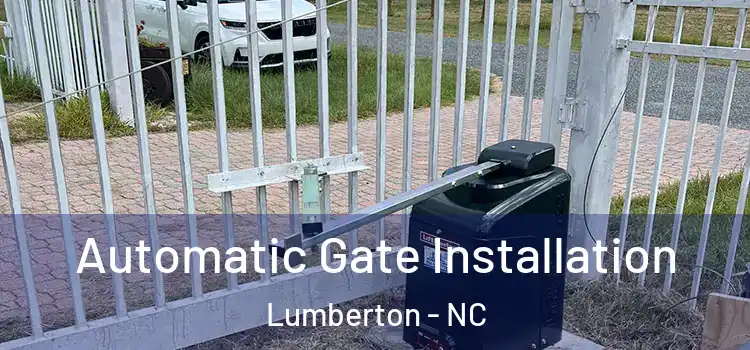  Automatic Gate Installation Lumberton - NC