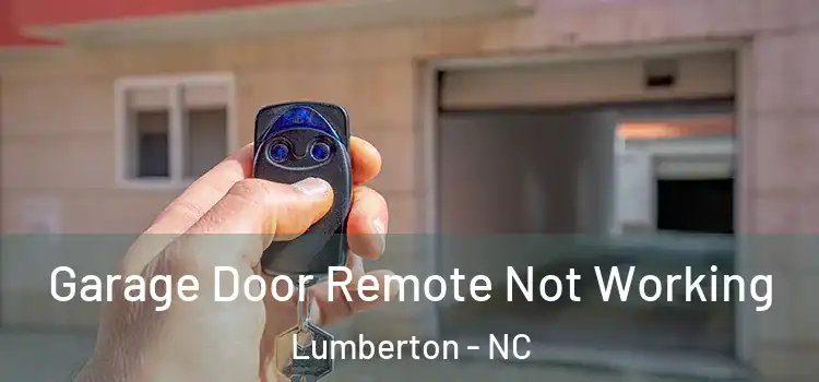  Garage Door Remote Not Working Lumberton - NC