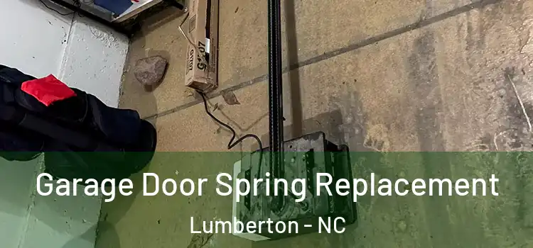  Garage Door Spring Replacement Lumberton - NC